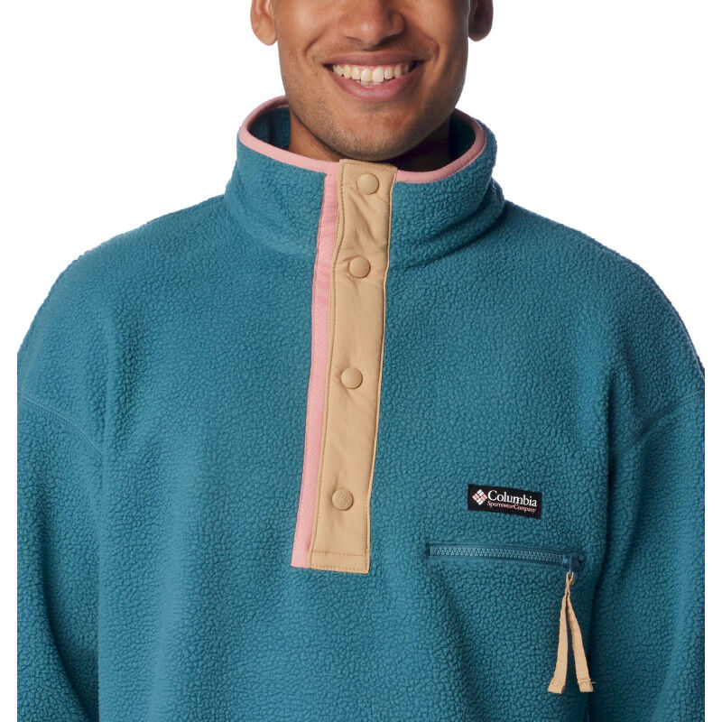 Forro polar com colchetes da Columbia Helvetia™ para homem, Sweatshirts  desportivas para homem