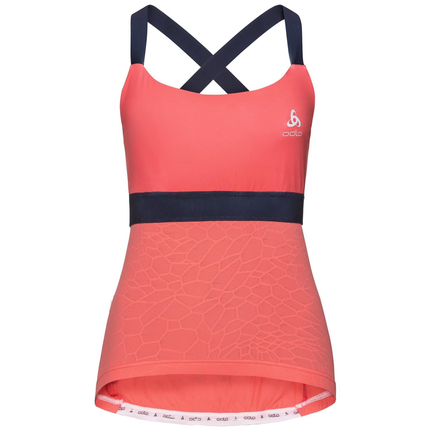 Odlo Singlet With Integrated Top Ceramicool X - Tank Top - Naiset