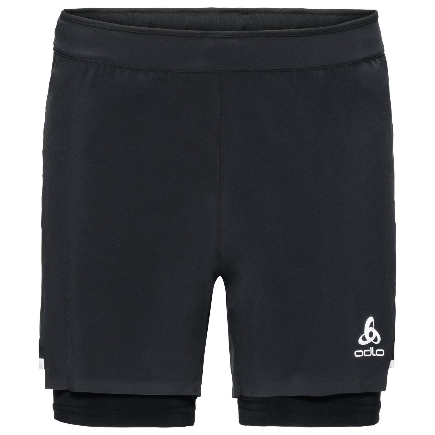 Odlo - 2-In-1 Shorts Zeroweight Ceramicool - Pantalón corto - Hombre