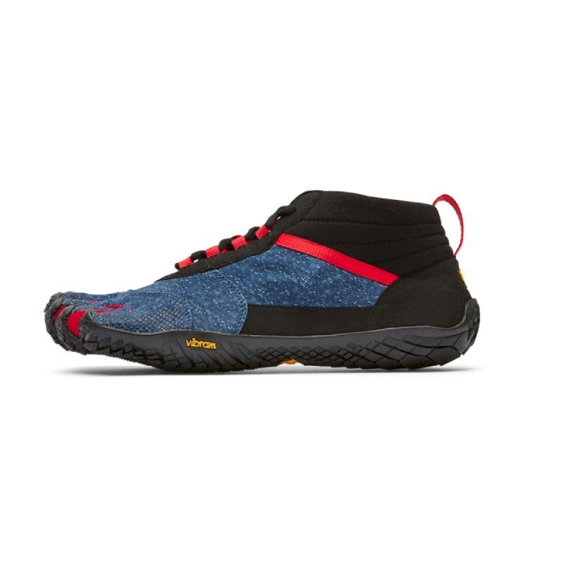 Vibram Fivefingers V-ALPHA Zwart - Gratis levering | ! - Schoenen wandelschoenen Heren € 139,00