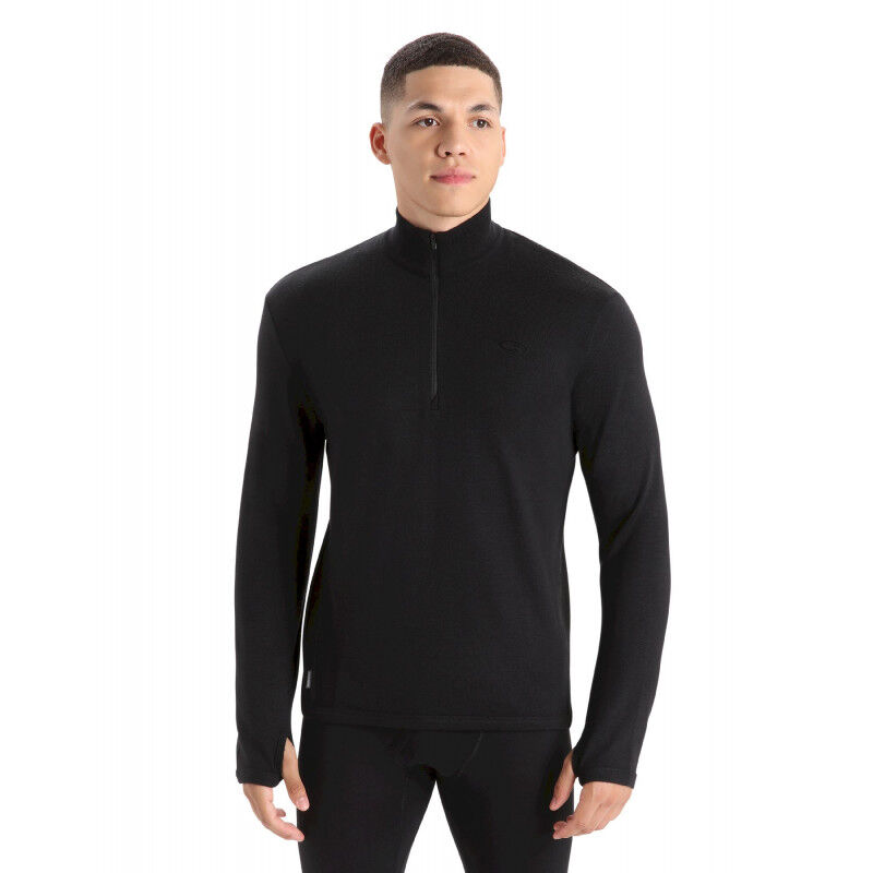 Icebreaker Original LS Half Zip - Pullover in lana merino - Uomo | Hardloop