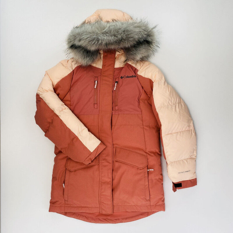 Columbia Marquam Peak Fusion II Parka Seconde main Parka enfant Rouge S Hardloop