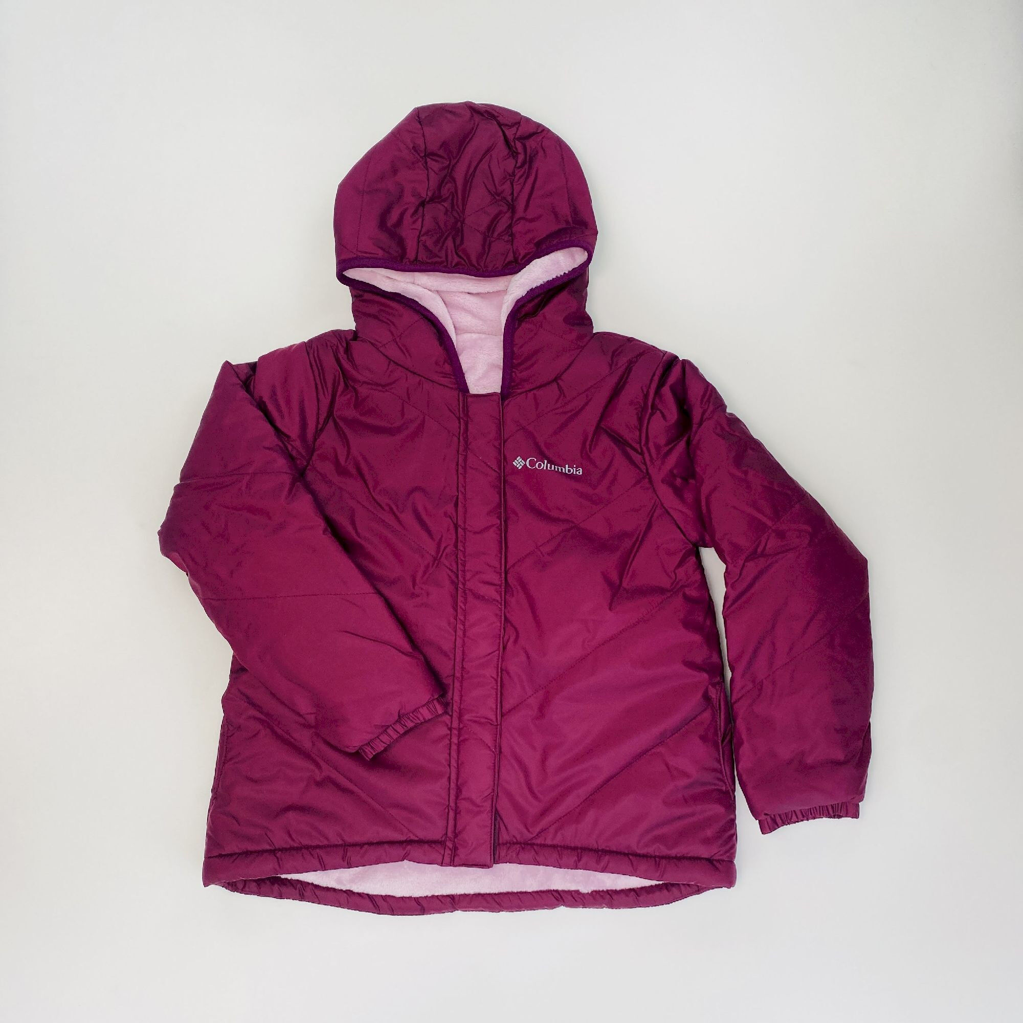 Columbia Big Fir™ Reversible Jacket - Second Hand Waterproof jacket - Kid's - Pink - S | Hardloop