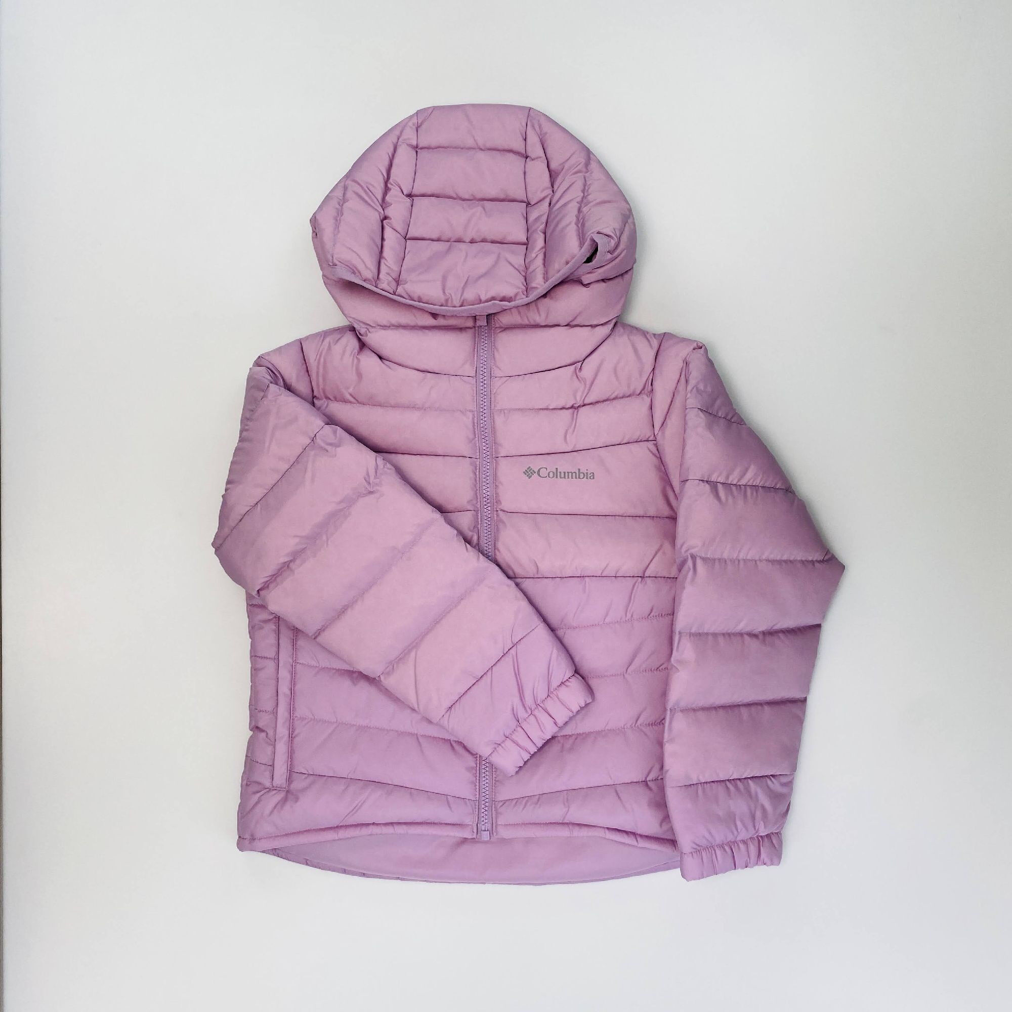 Columbia Tumble Rock™ Down Hooded Jacket - Giacca sintetica di seconda mano - Bambino - Rosa - S | Hardloop