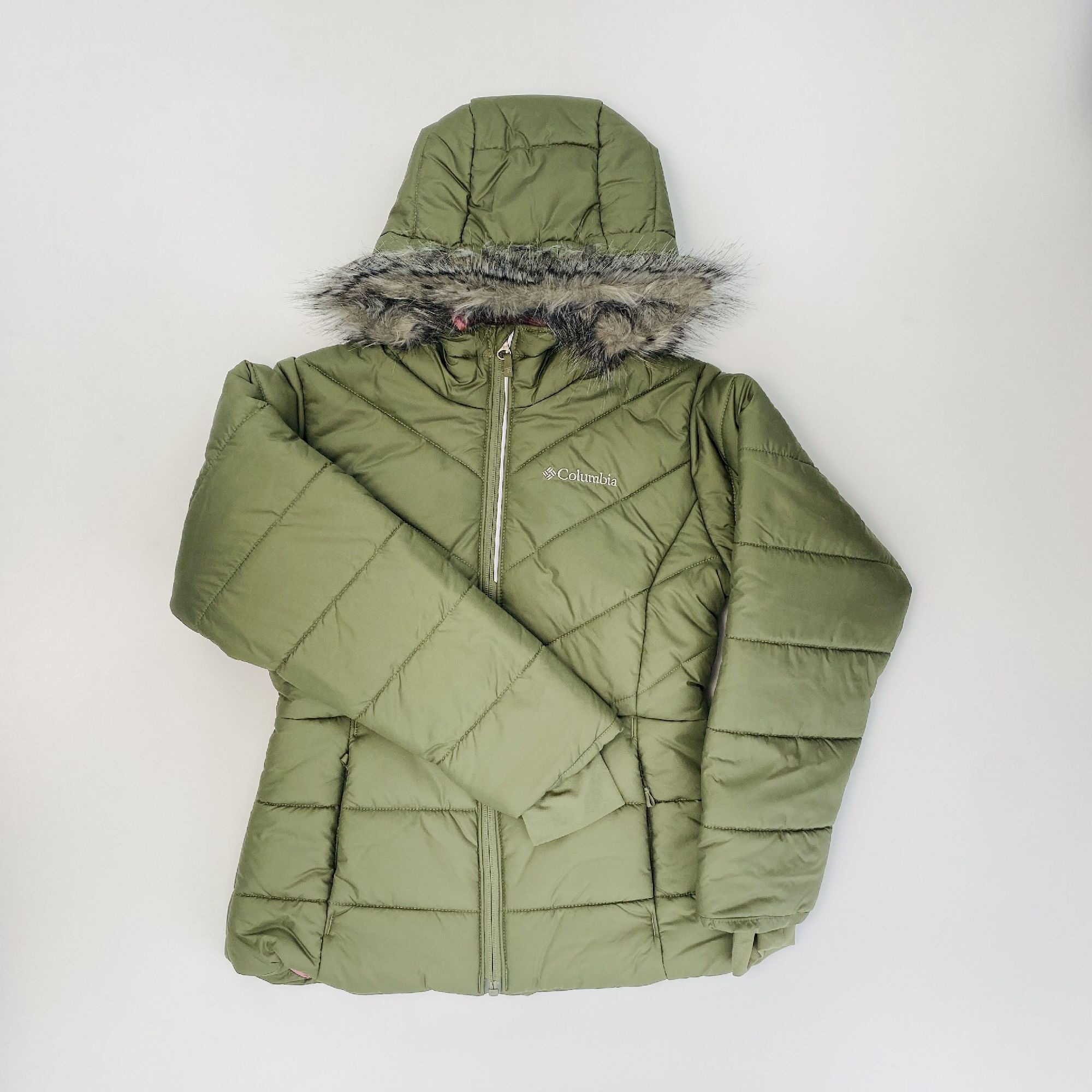 Columbia Katelyn Crest™ Jacket - Second Hand Dětská péřova - Zelená - S | Hardloop