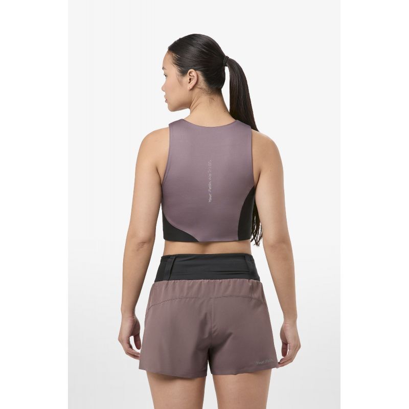 NNormal Trail Cropped Top - T-shirt - Donna | Hardloop