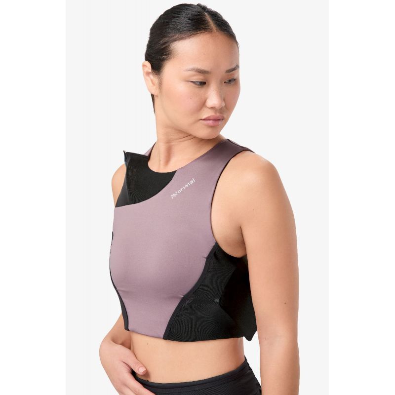 NNormal Trail Cropped Top - T-shirt femme | Hardloop