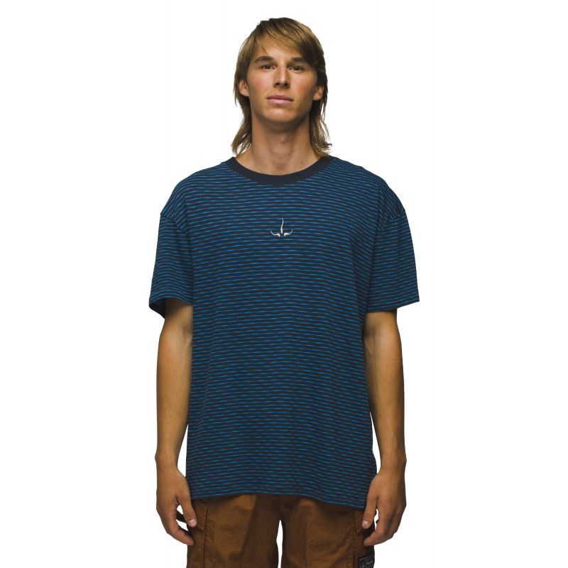 Prana Paxton Striped SS Tee - T-paita | Hardloop