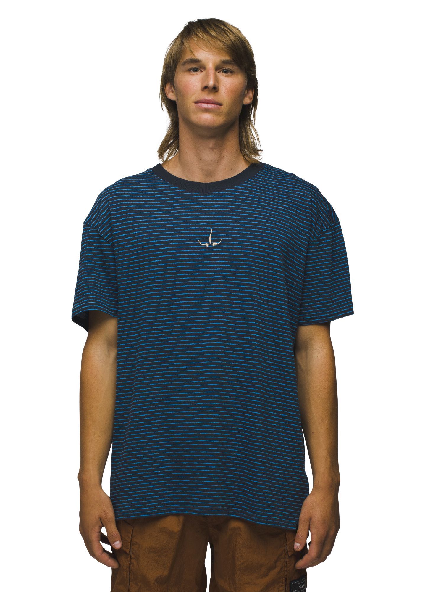 Prana Paxton Striped SS Tee - T-shirt | Hardloop