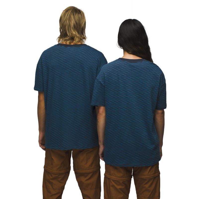 Prana Paxton Striped SS Tee - T-shirt | Hardloop