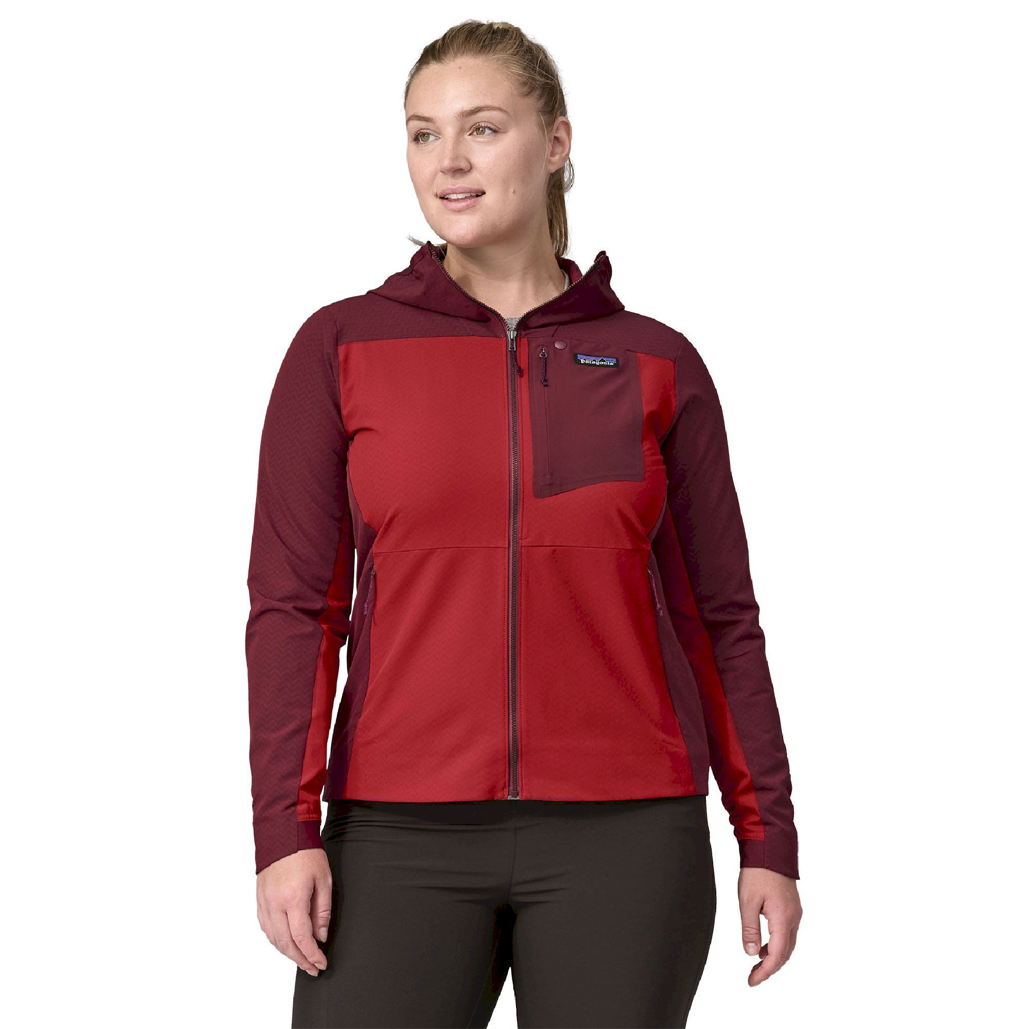 Patagonia W's R1 CrossStrata Hoody - Fleece jacket - Women's | Hardloop