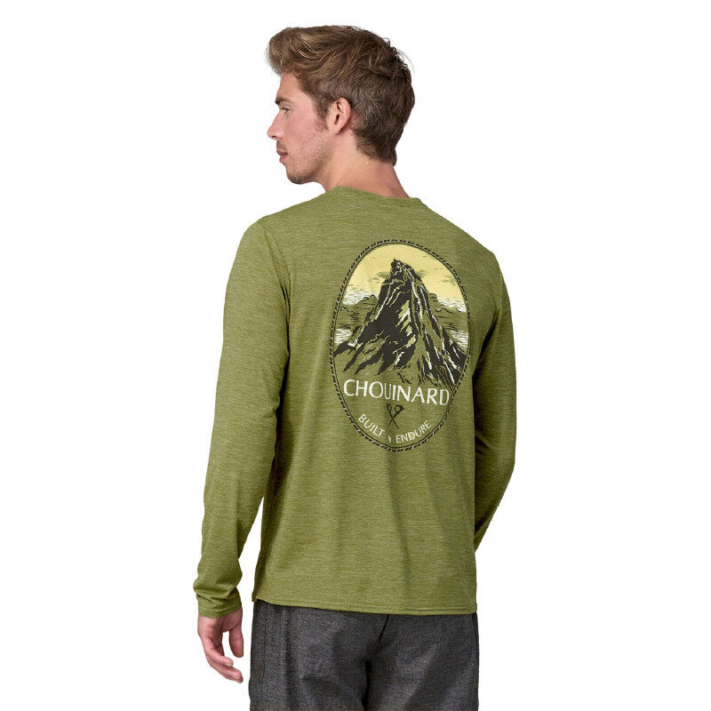 Patagonia L/S Cap Cool Daily Graphic Shirt - T-paita - Miehet