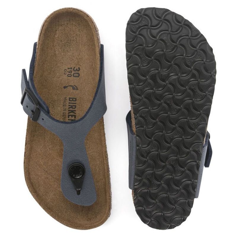 Birkenstock gizeh navy blue online