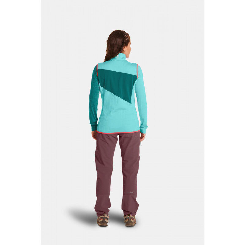 Ortovox Fleece Grid Vest - Fleeceweste - Damen | Hardloop