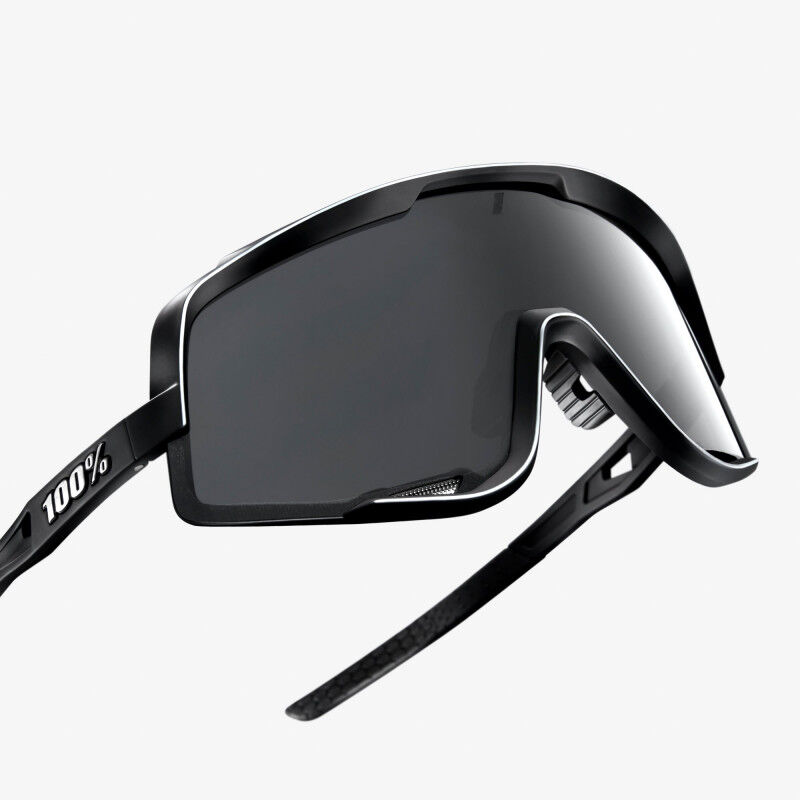新品 100% ヒャクパーセントGlendale Black サングラス 野球 100% Glendale | SportRx