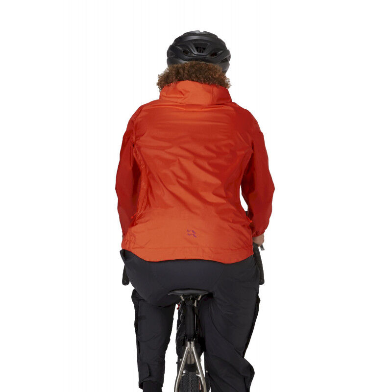 Rab Cinder Downpour Jacket - Chaqueta impermeable - Mujer | Hardloop