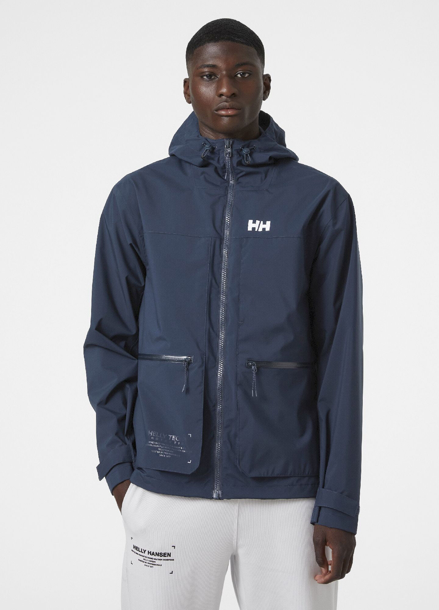 Helly Hansen Move Hooded Rain Jacket - Waterproof jacket - Men's | Hardloop