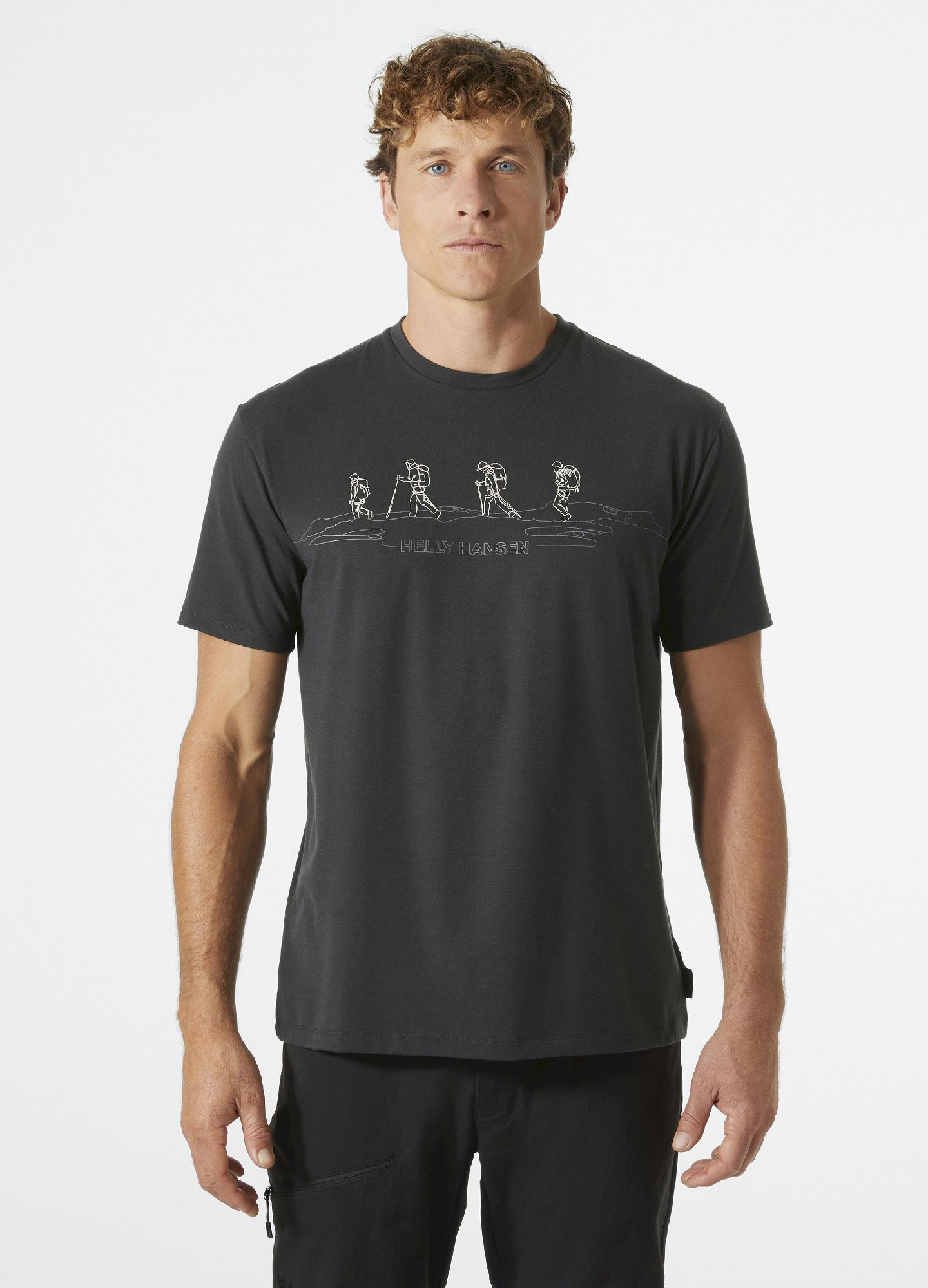 Helly Hansen Skog Recycled Graphic T-Shirt - Camiseta - Hombre | Hardloop