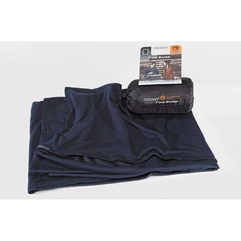 Cocoon Merino Wool Silk Travel Blanket - Travel accessories | Hardloop