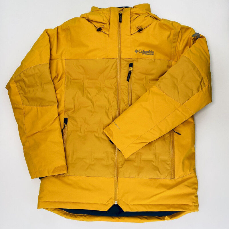 Columbia M Wild Card III Down Jacket Seconde main Veste ski homme Jaune M Hardloop