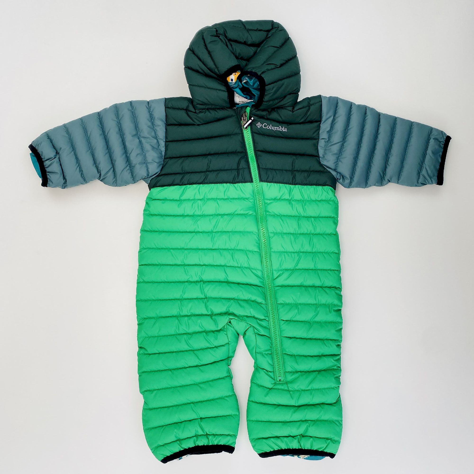 Columbia Powder Lite™ Reversible Bunting - Second Hand Overall - Kid's - Green - 6 - 12 month | Hardloop