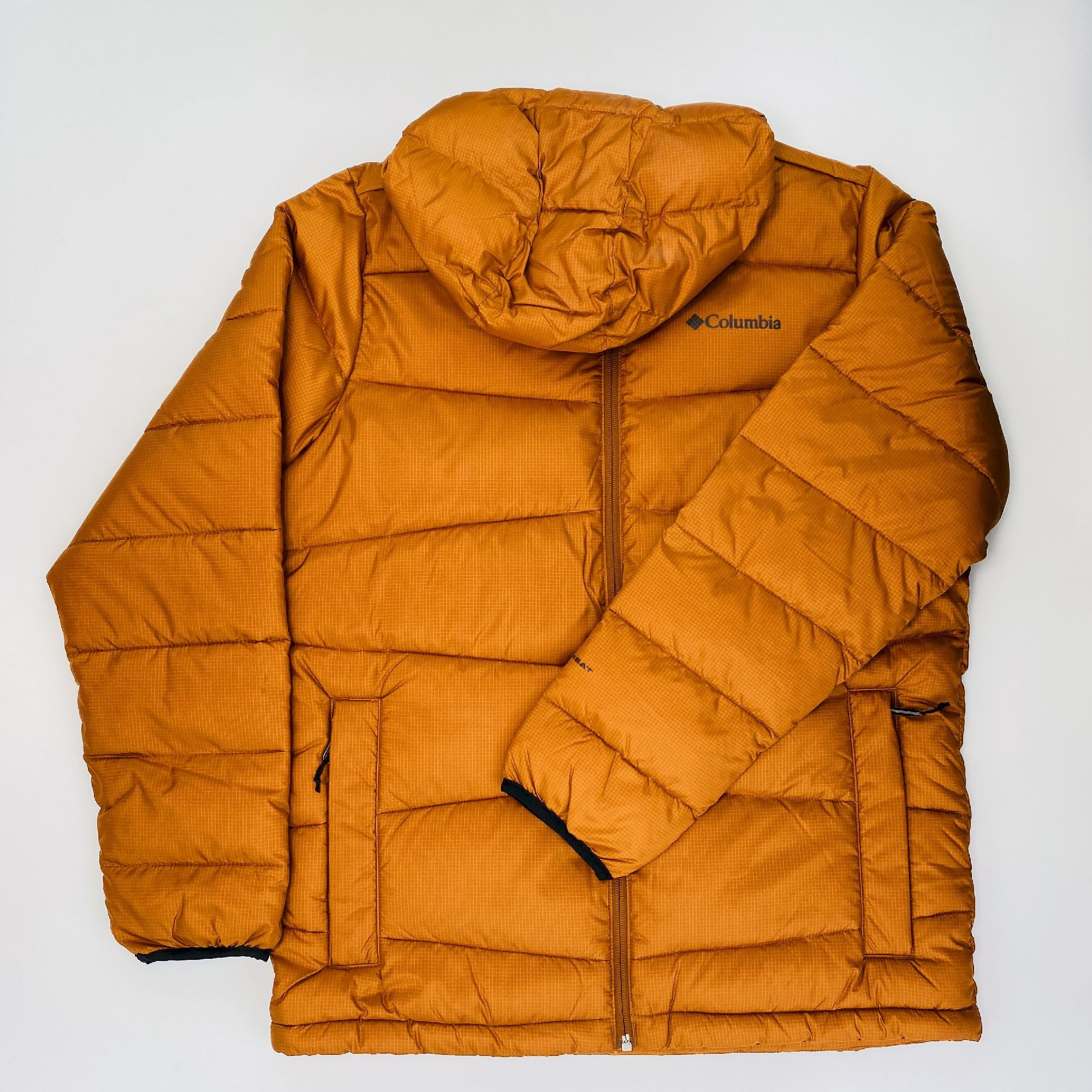 Columbia Fivemile Butte™ Hooded Jacket - Second Hand Kunstfaserjacke - Herren - Orange - M | Hardloop