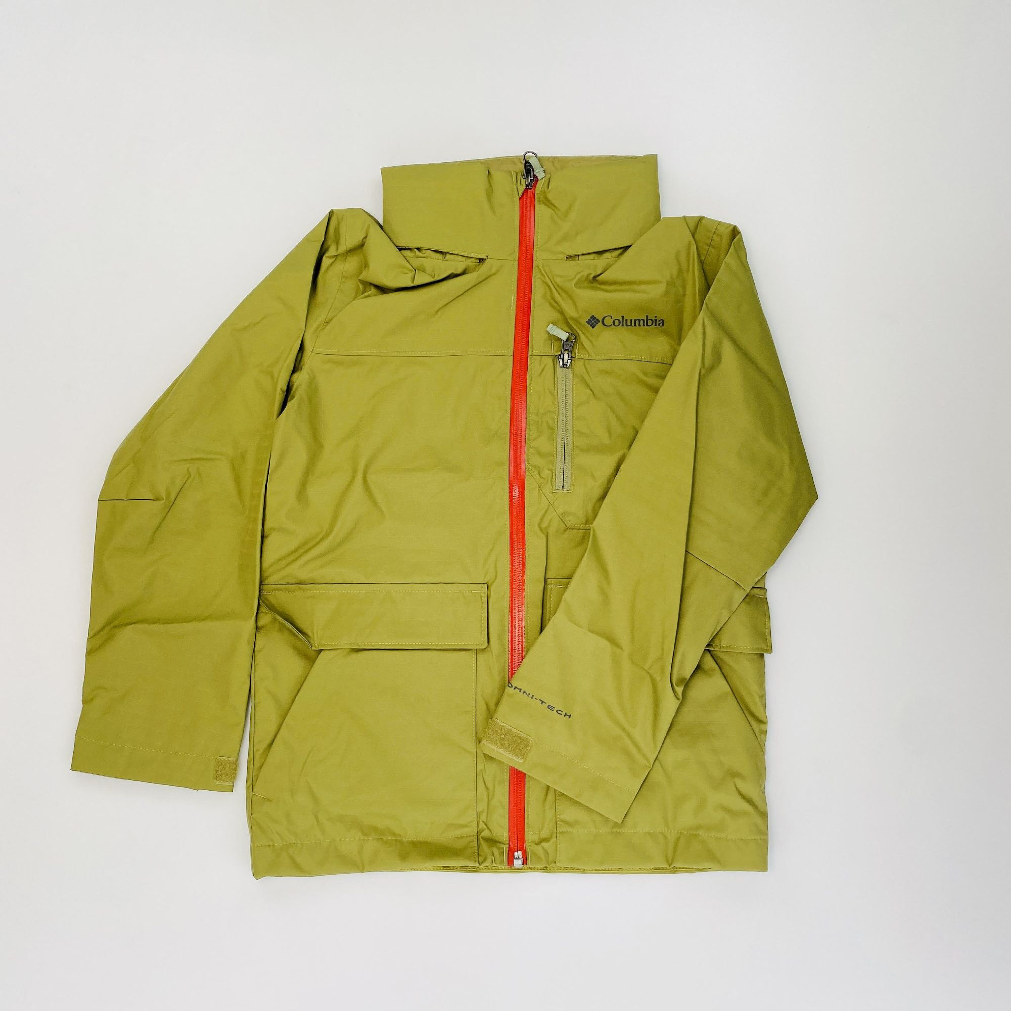 Columbia Vedder Park™ Jacket - Second Hand Waterproof jacket - Kid's - Green - S | Hardloop