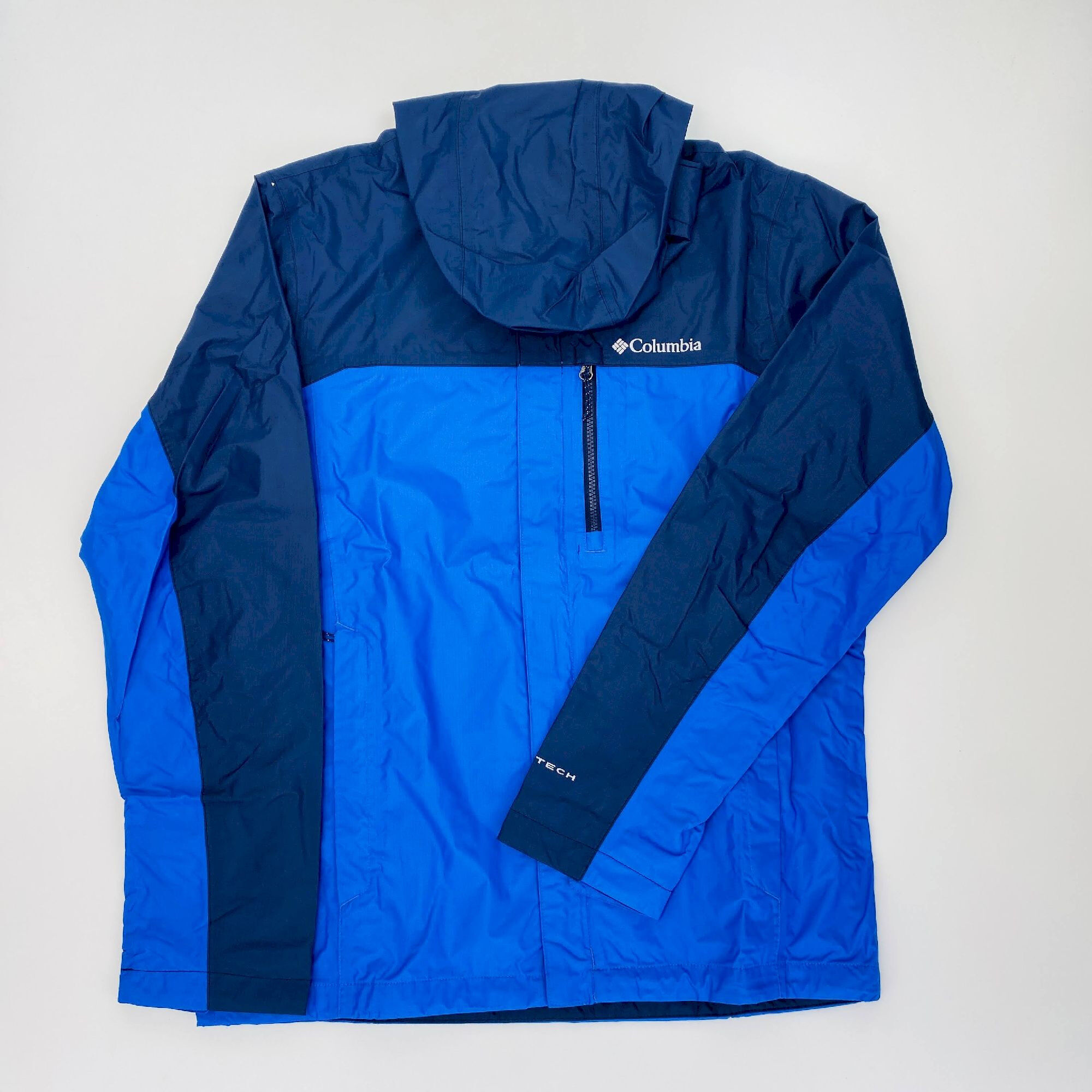 Columbia Pouring Adventure™ II Jacket - Seconde main Veste imperméable homme - Bleu - M | Hardloop