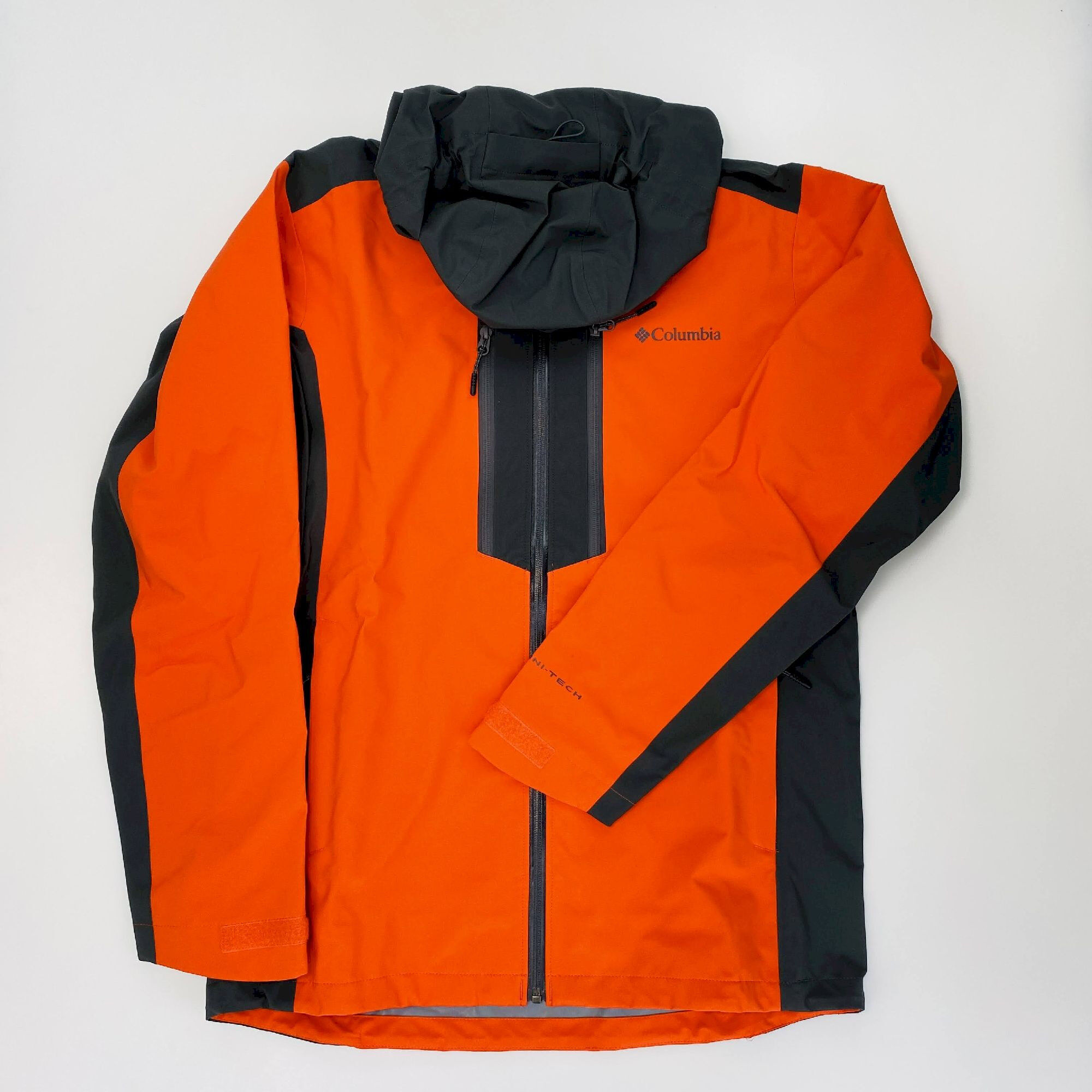 Columbia Peak Creek™ Shell - Second Hand Waterproof jacket - Men's - Orange - M | Hardloop