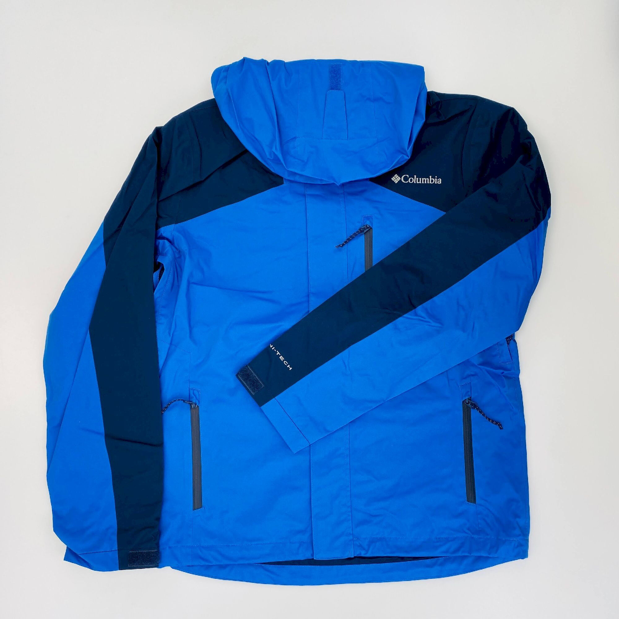 Columbia Ten Trails™ Jacket - Second Hand Kurtka przeciwdeszczowa meska - Niebieski - M | Hardloop