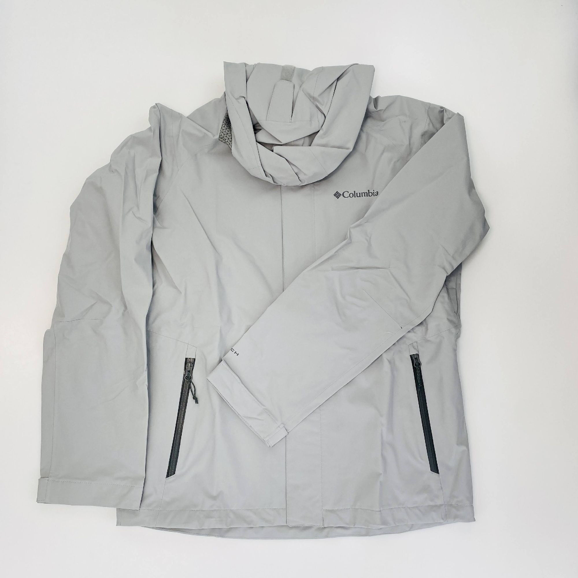 Columbia Earth Explorer™ Shell - Second Hand Waterproof jacket - Men's - White - M | Hardloop