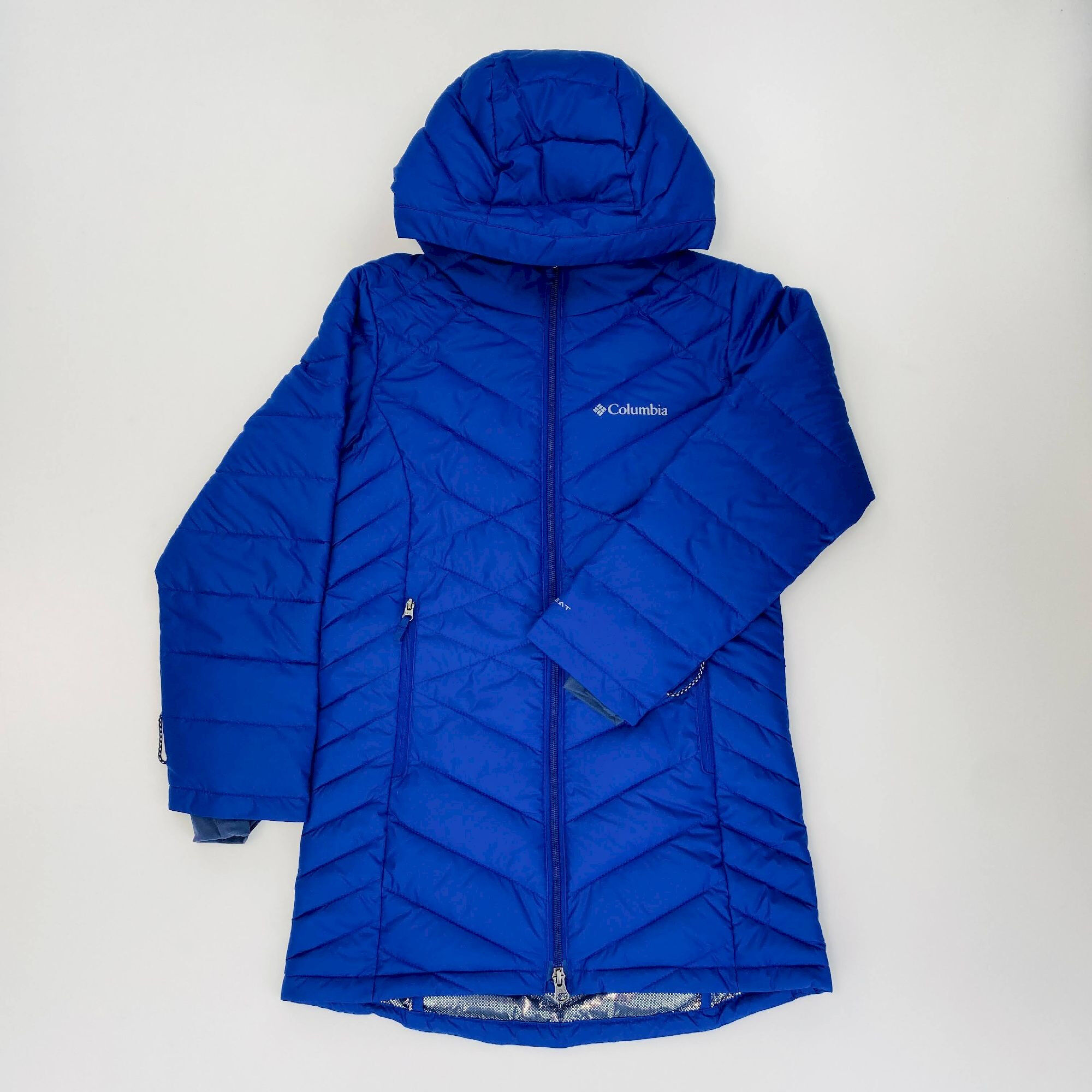 Columbia Heavenly™ Long Jacket - Second Hand Synthetic jacket - Kid's - Blue - S | Hardloop