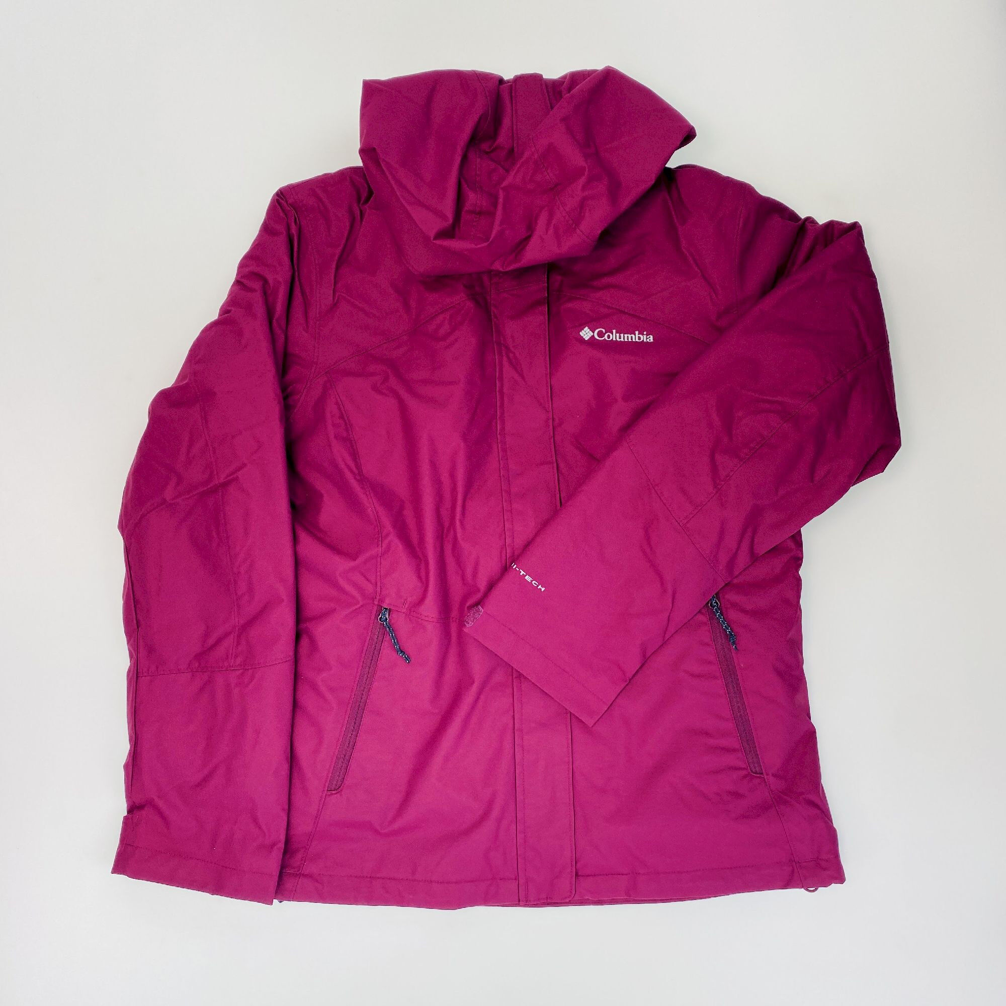 Columbia Bugaboo™ II Fleece Interchange Jacket - Second Hand 3-in-1 jacket - Women's - Pink - M | Hardloop
