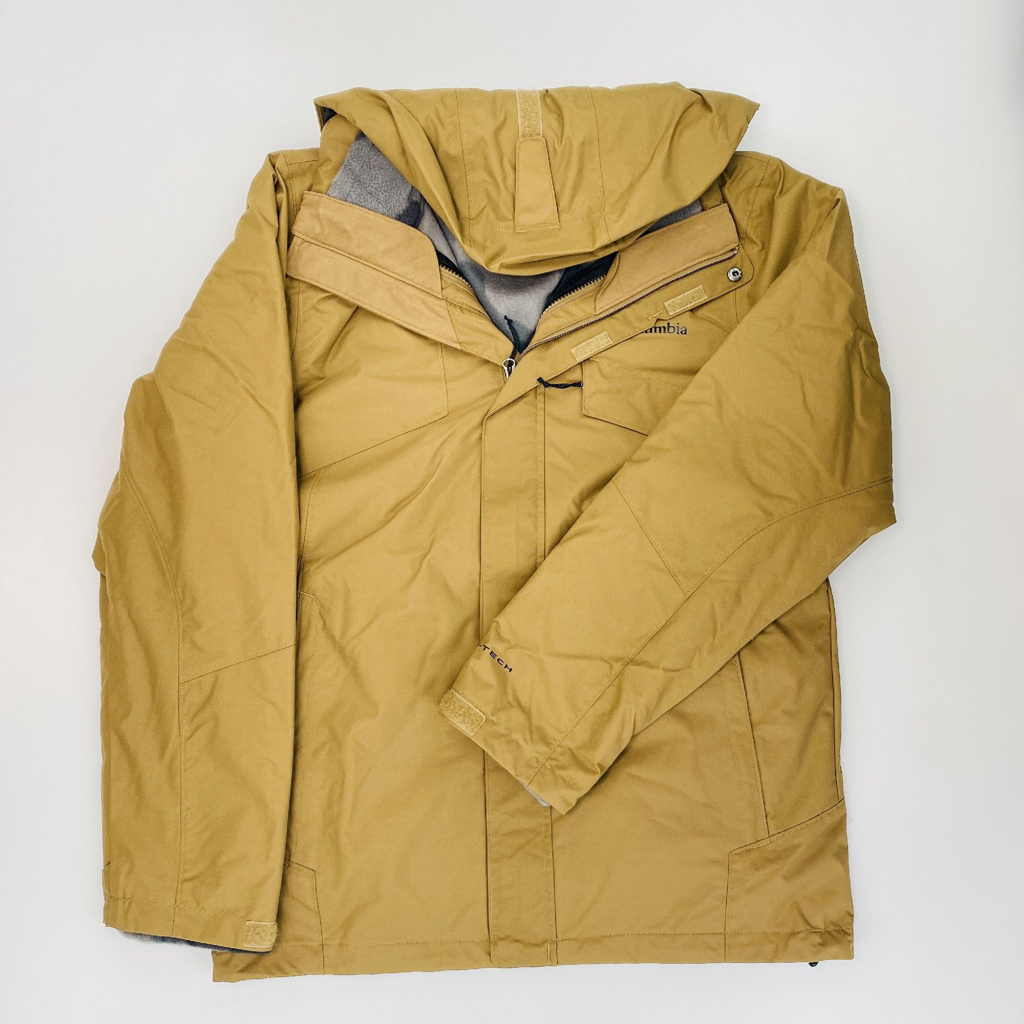 Columbia Bugaboo™ II Fleece Interchange Jacket - Second Hand 3-in-1 jacket - Men's - Brown - M | Hardloop