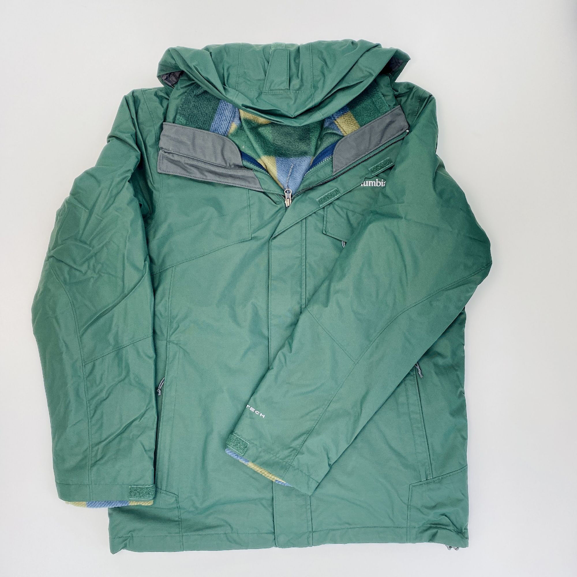 Columbia Bugaboo™ II Fleece Interchange Jacket - Second Hand 3-in-1 jacket - Men's - Green - M | Hardloop
