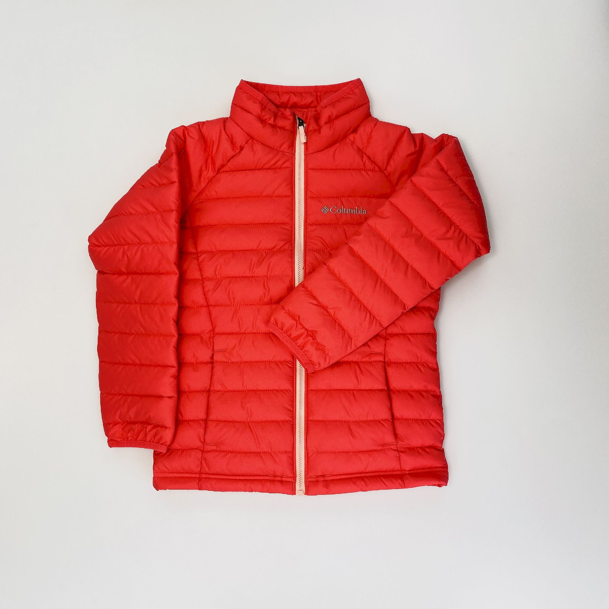 Columbia Powder Lite™ Girls Jacket - Second Hand Synthetic jacket - Kid's - Orange - S | Hardloop