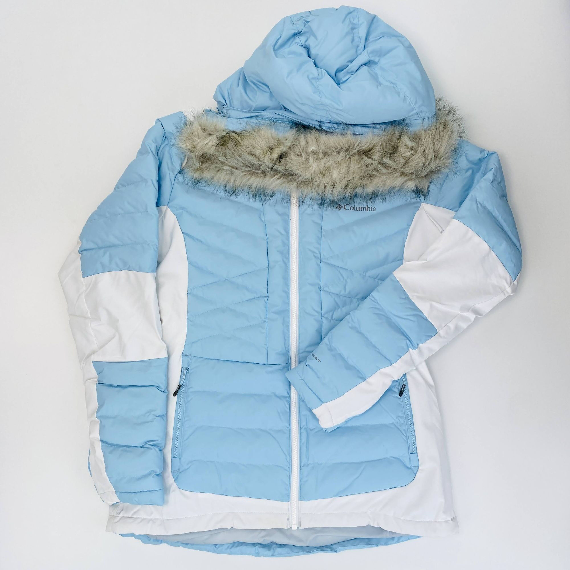 Columbia Bird Mountain™ Insulated Jacket - Second Hand Dámská lyžařská bunda - Modrý - M | Hardloop