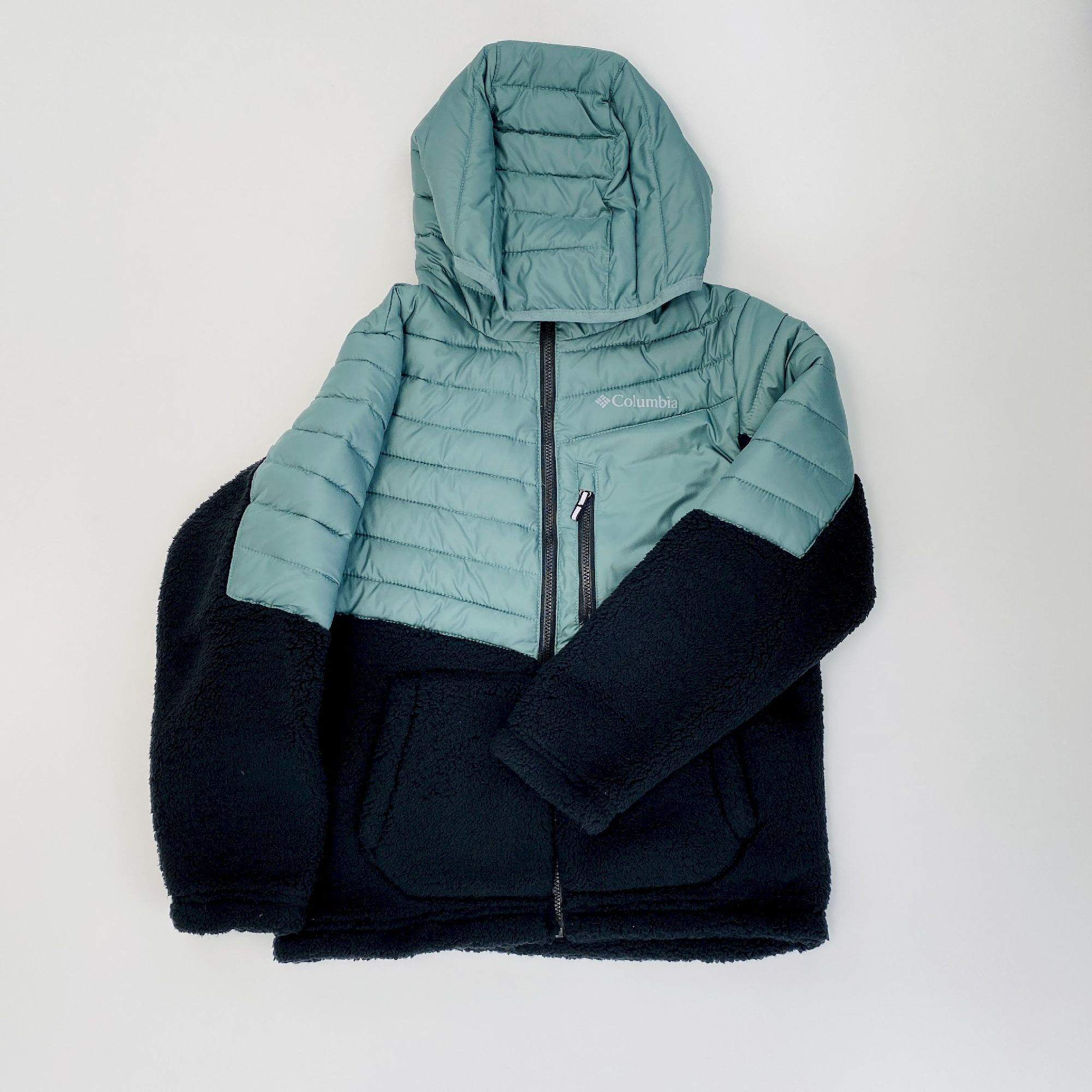 Columbia Powder Lite™ Boys Novelty Hooded Jacket - Second Hand Synthetic jacket - Kid's - Blue - S | Hardloop