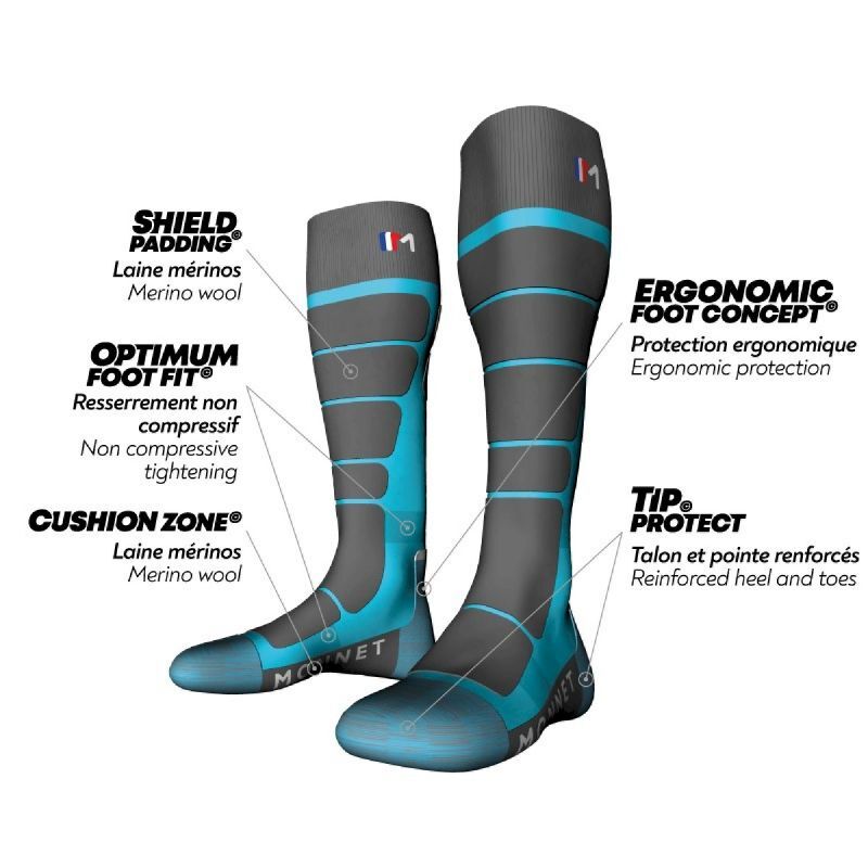 Monnet Wooly Junior - Ski socks - Kids