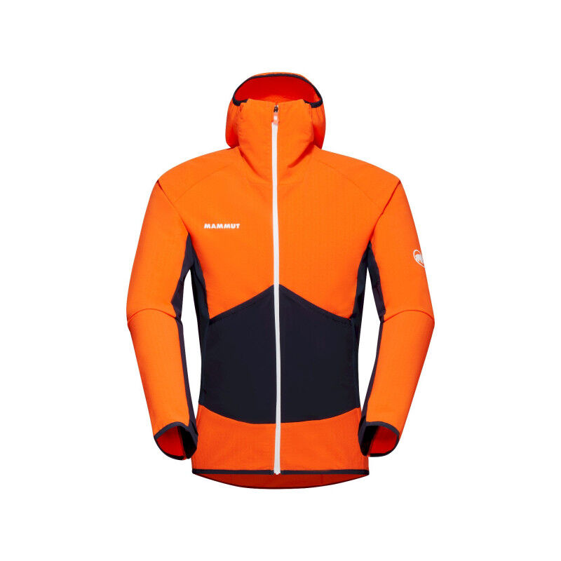 Mammut Eiger Speed ML Hybrid Hooded Jacket - Kurtka softshell meska | Hardloop