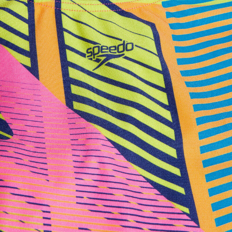 Speedo Girl's Eco+ Digital Placement Splashback - Badedragt | Hardloop