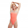 Speedo Women's Eco+ Solid Vback - Maillot de bain natation femme | Hardloop