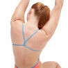 Speedo Women's Eco+ Solid Vback - Fato de banho de natação mulher | Hardloop
