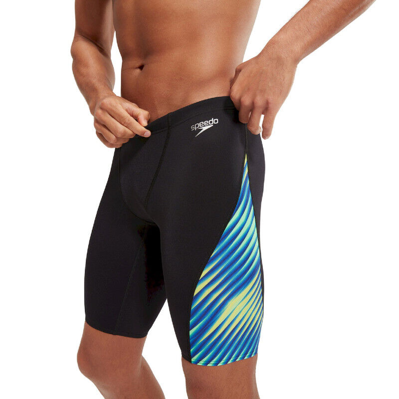 Speedo Eco+ Allovover Digi V-Cut Jammer - Men's Swimsuit | Hardloop