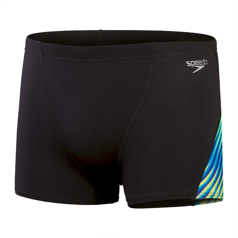 Speedo Eco+ Allovover Digi V-Cut Aquashort - Costumo nuoto da uomo | Hardloop