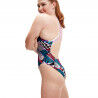 Speedo Women's Eco+ Allover Digital Starback - Fato de banho de natação mulher | Hardloop