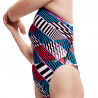 Speedo Women's Eco+ Allover Digital Starback - Fato de banho de natação mulher | Hardloop