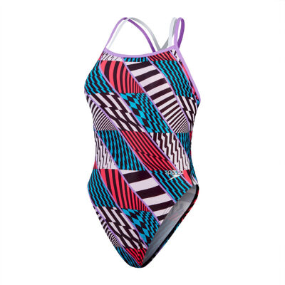 Women's Eco+ Allover Digital Starback - Dámské Plavecké plavky