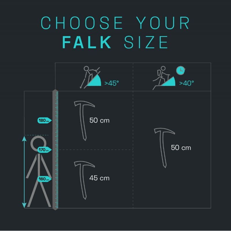 Blue Ice Falk Ice Axe - Piolet | Hardloop