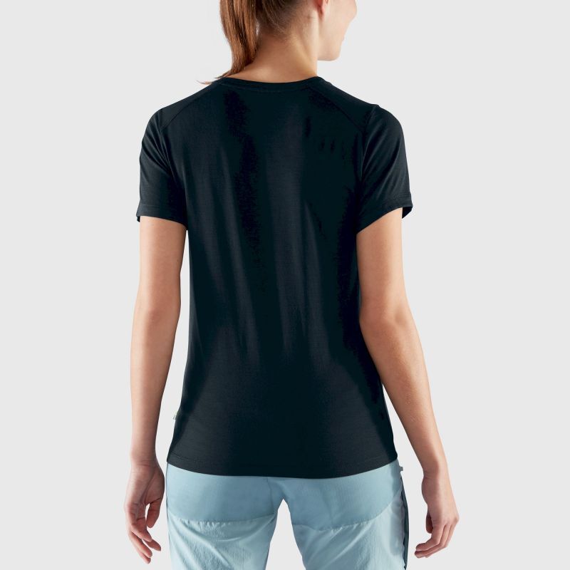 Fjällräven Abisko Wool SS - Merino-shirt - Damer | Hardloop